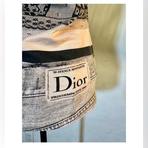 Christian Dior vintage tromp l’oleil top from SS06 by John Galliano - Picture 7 of 12